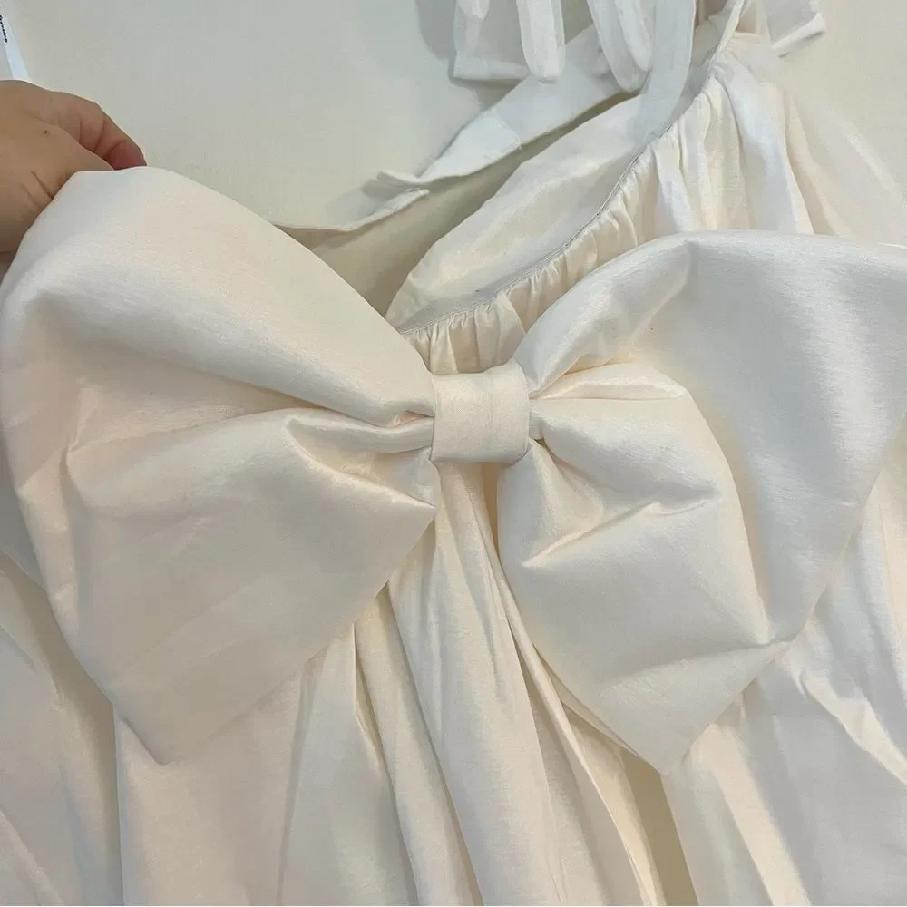 For‎ Love And Lemons Clara Bow Mini Dress in White New With Tags